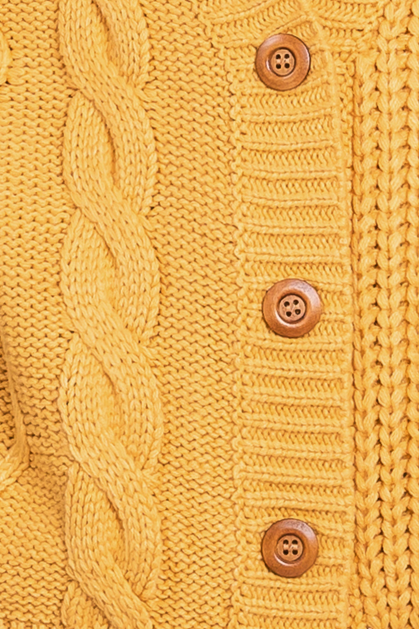 Sunflower Oversized Cable Knit Cardigan – Cozy Fall Must-Have