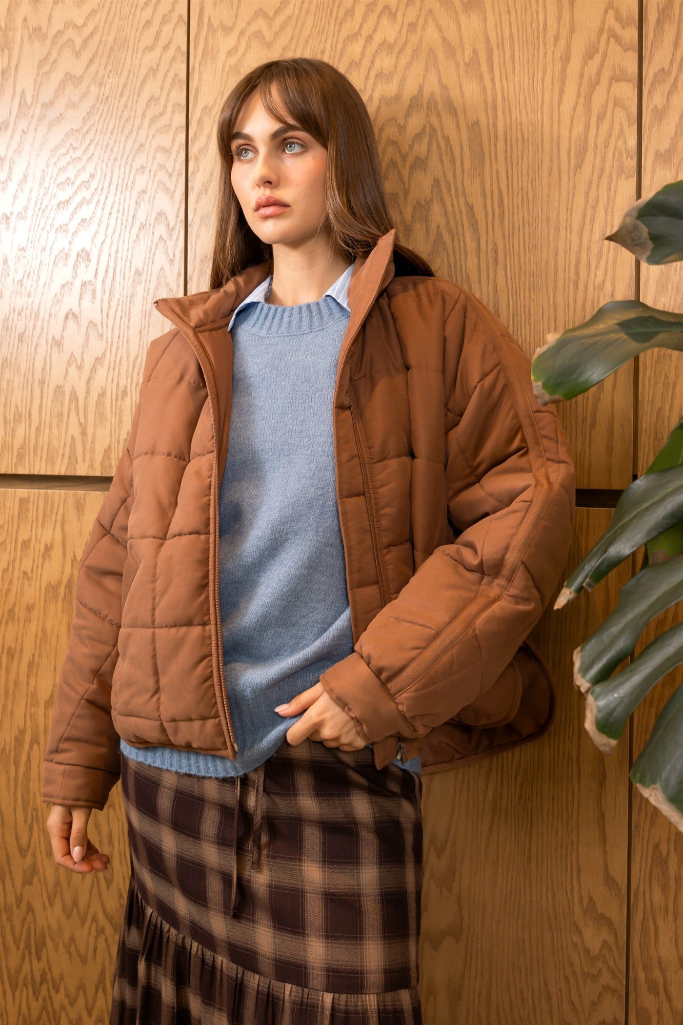 Harley Quilted Puffer Jacket
