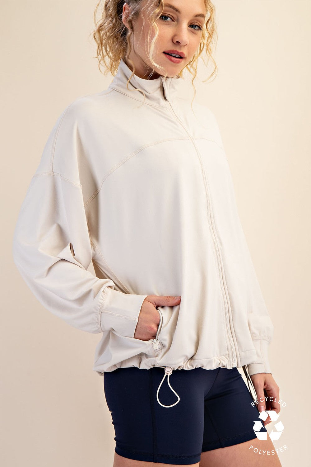 Rae Mode Marquee Butter Soft Oversized Active Jacket