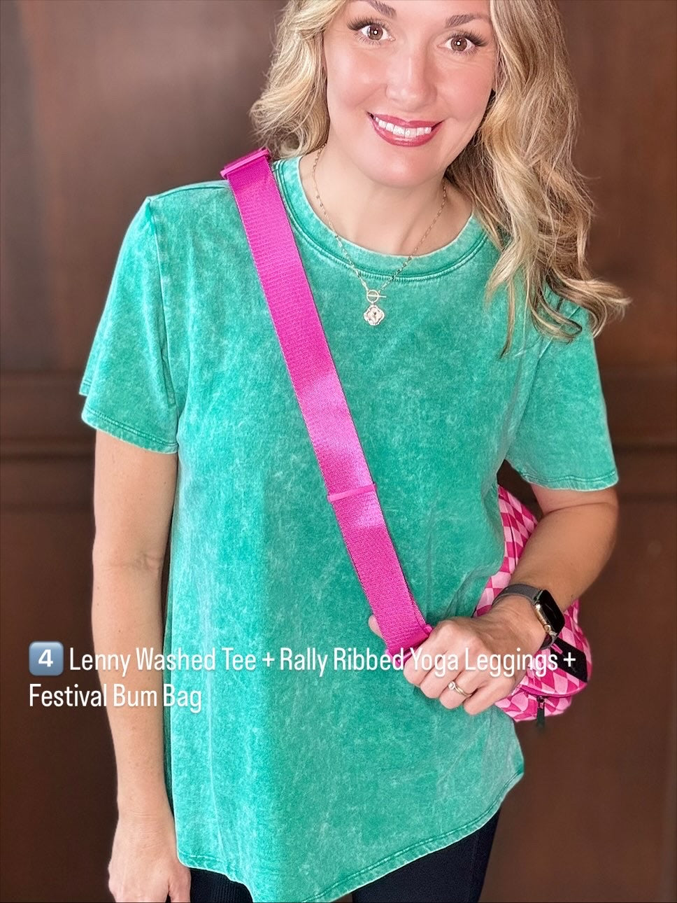 Lenny Washed Short Sleeve Tee – Vintage Casual Cotton Top