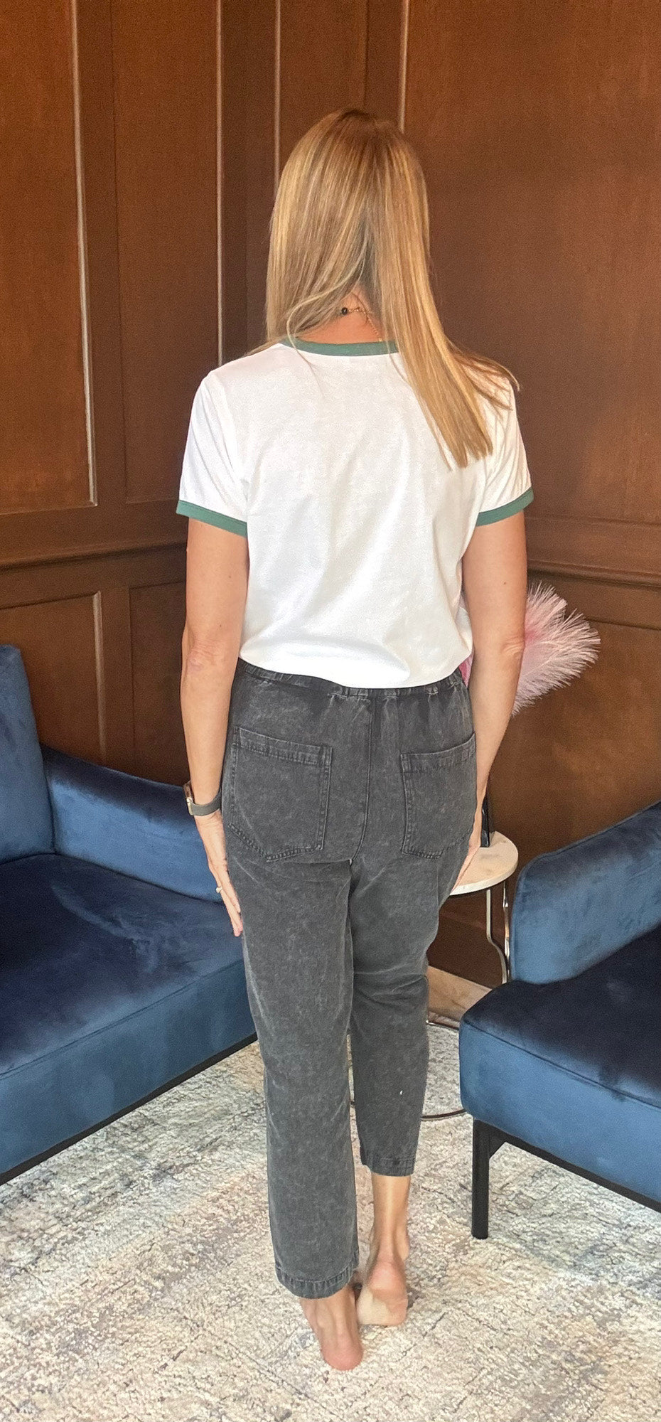 Estella Mineral Washed Pants