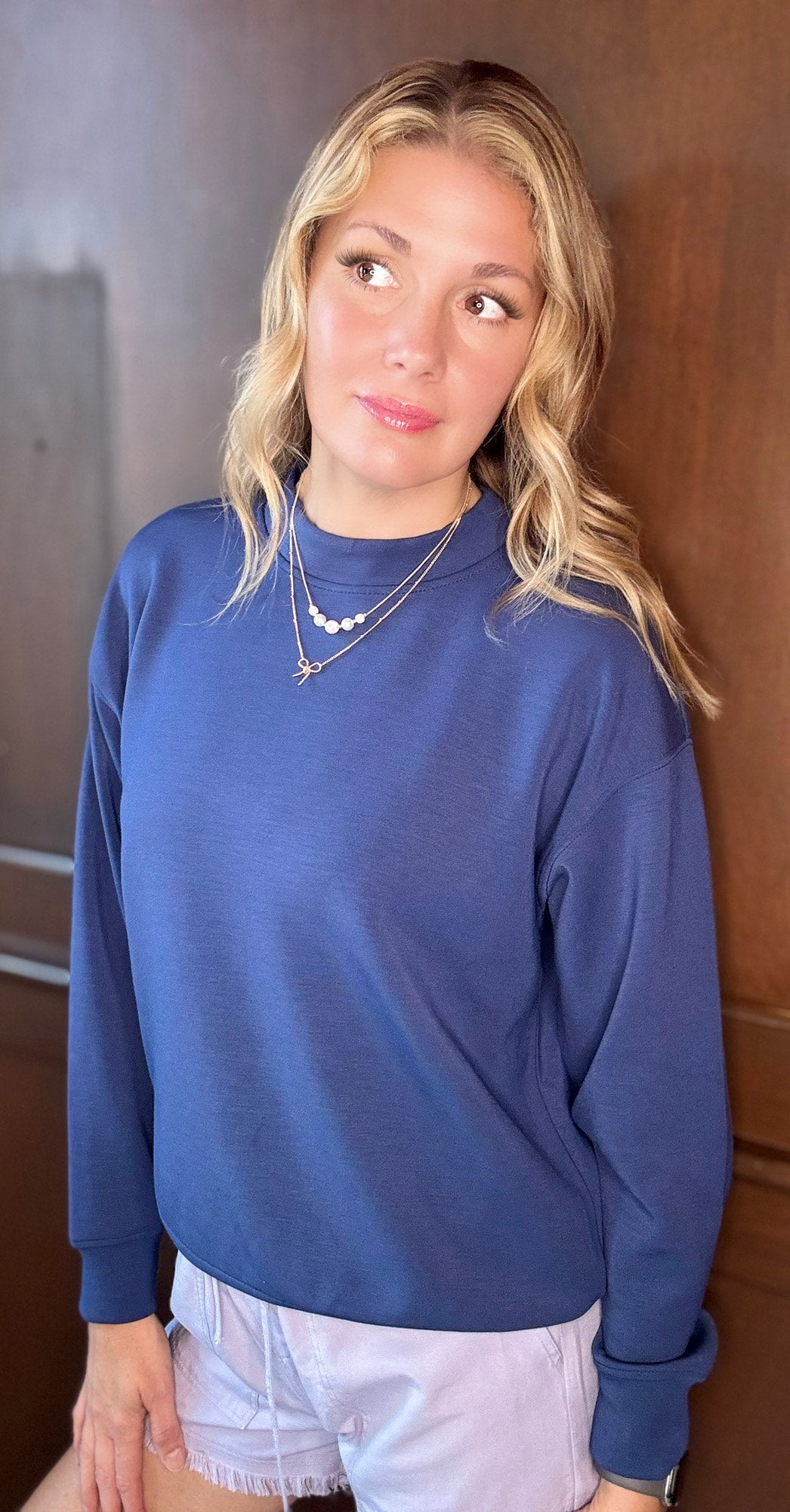 Relique Modal Scuba Pullover – Silky Soft Oversized Lounge Top