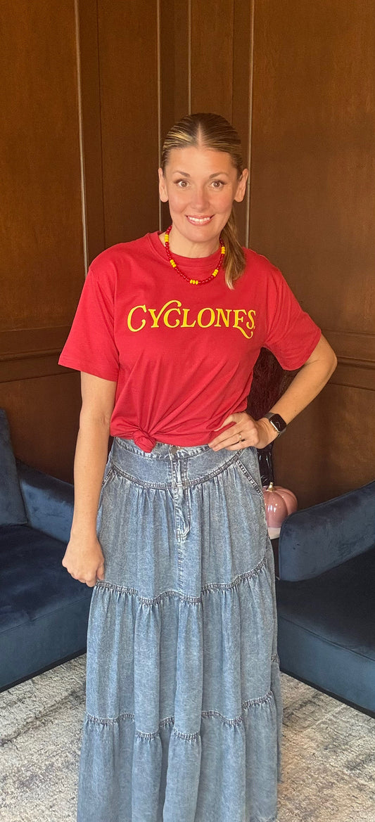 Iowa State Cyclones Game Day T-Shirt – Women’s Tee by Gameday Social