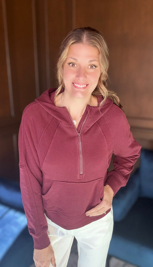 Sutton French Terry Cropped Hooded Jacket β Everyday Athleisure Layer