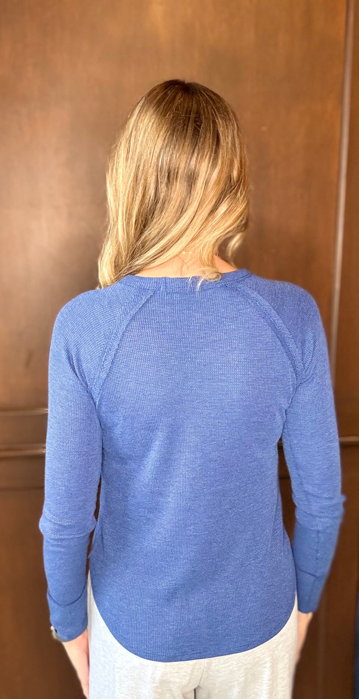 Colby Baby Waffle Long Sleeve Top – Soft Raglan Sleeve Everyday Essential