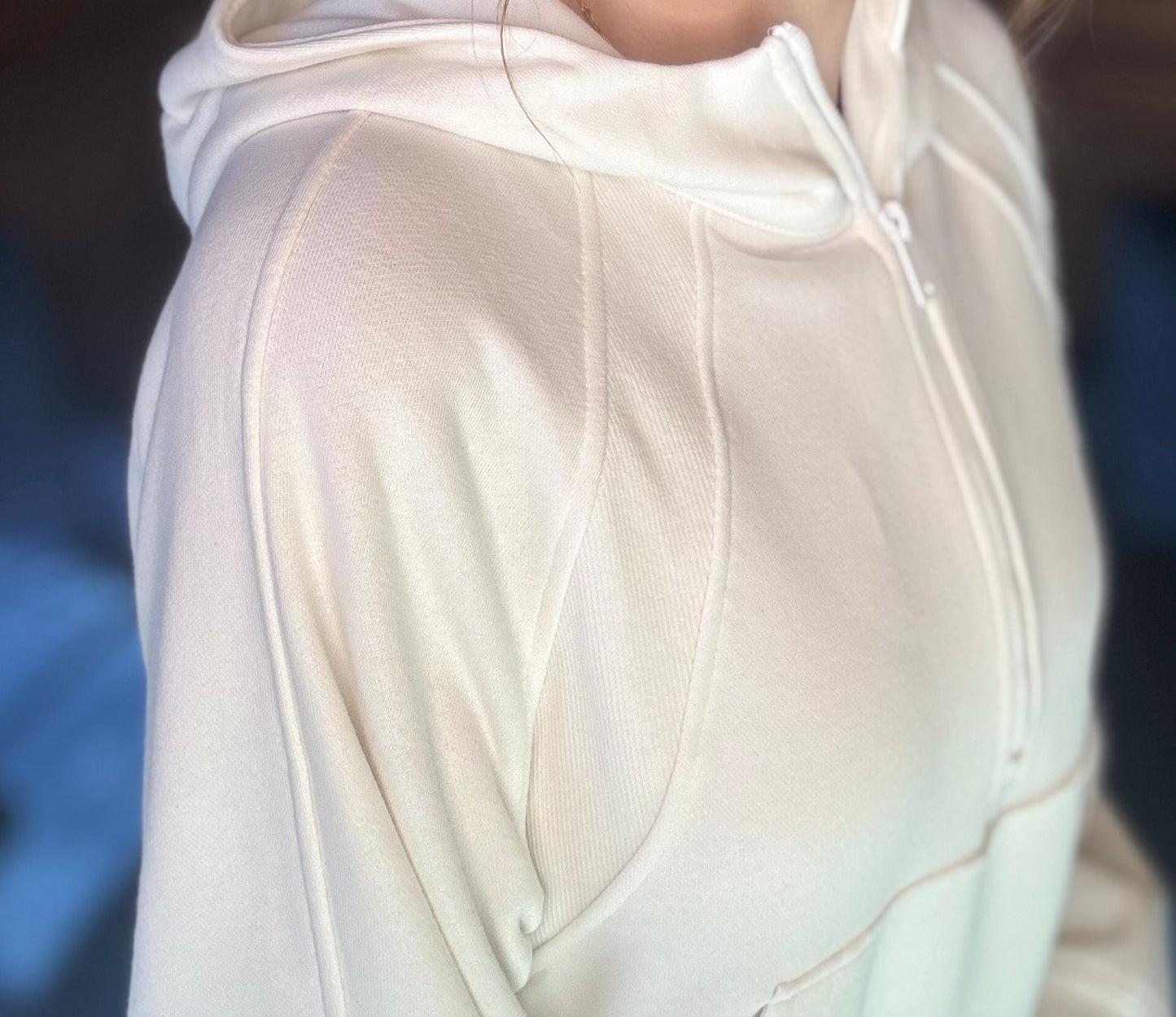 Sutton French Terry Cropped Hooded Jacket – Everyday Athleisure Layer