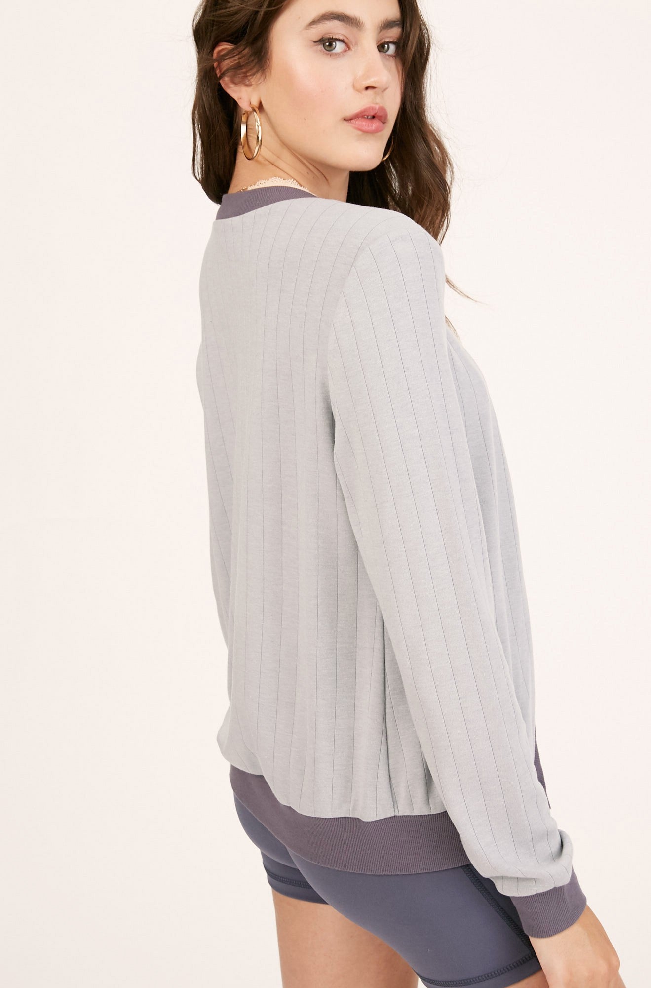 Lorelie Ribbed Soft Stretch Cardigan