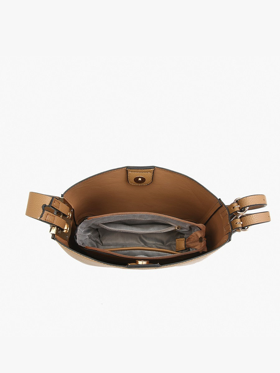 Josephine Paneled Shoulder Bag
