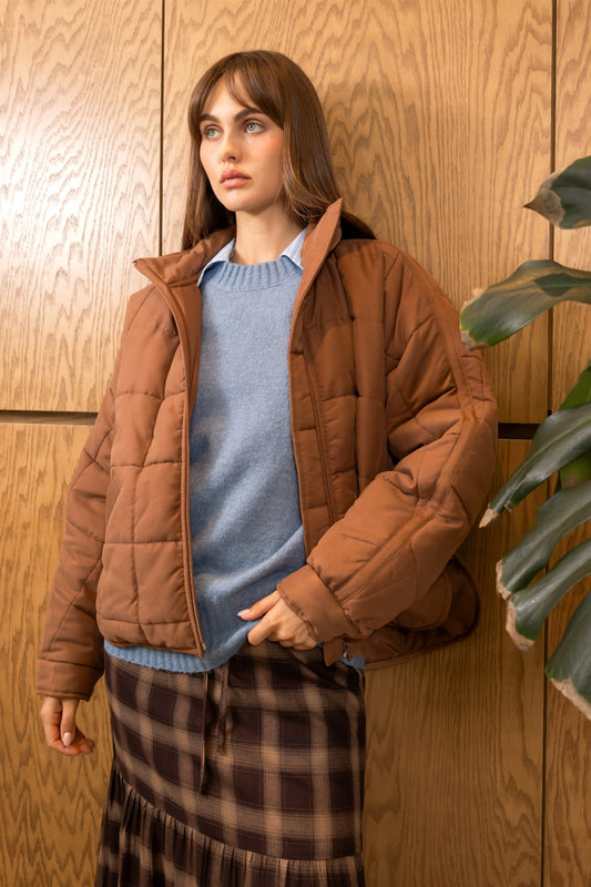 Harley Quilted Puffer Jacket